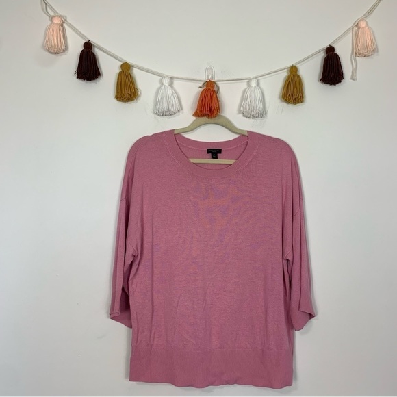 Ann Taylor Sweaters - Ann Taylor Light Pink Sweater Size Small